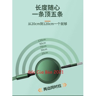 Dây sạc điện thoại 3in1 dành cho Ip, Android và Type C
