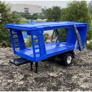 Xe mô hình trailer chở xe 1:32