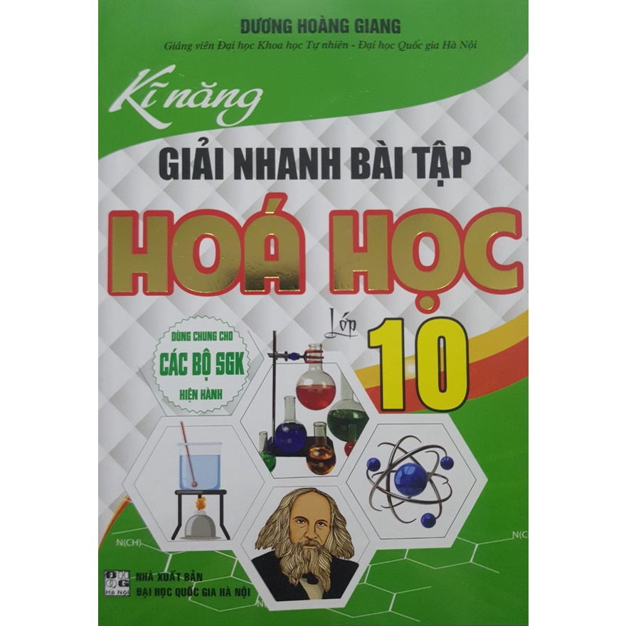 Sách - Kĩ năng giải nhanh bài tập Hóa Học lớp 10