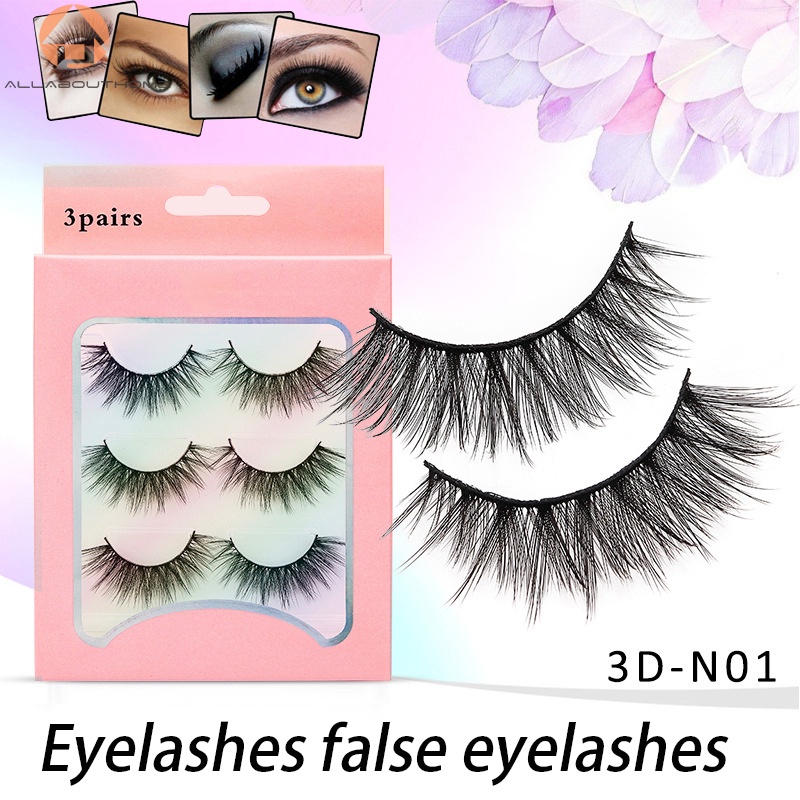 3 Cặp lông mi giả dày nhiều lớp có thể tái sử dụng
 | BigBuy360 - bigbuy360.vn