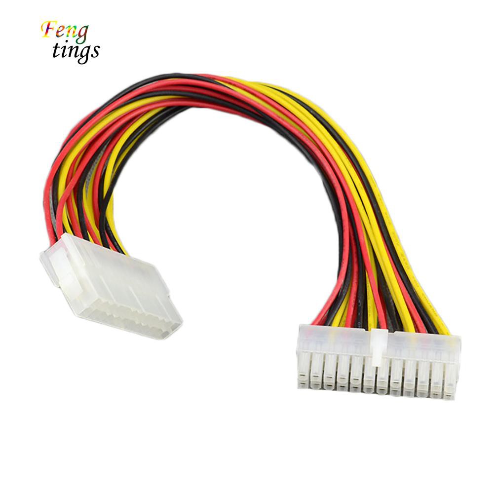 Dây Cáp Nối Dài Nguồn 24 Chấu Đực Sang 24 Chấu Psu Đầu Cái