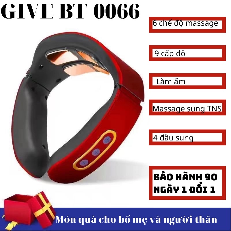 ✈️[Freeship] Máy massage cổ vai gáy GIVE JT  [giảm đau cổ vai gáy]