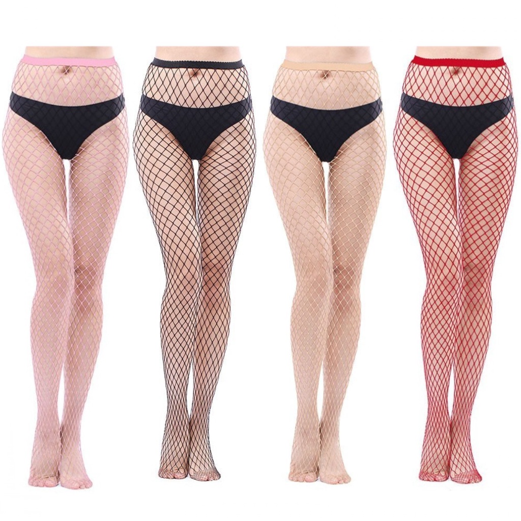 Quần Tất Lưới Nylon Lưng Cao Gợi Cảm Cho Nữ