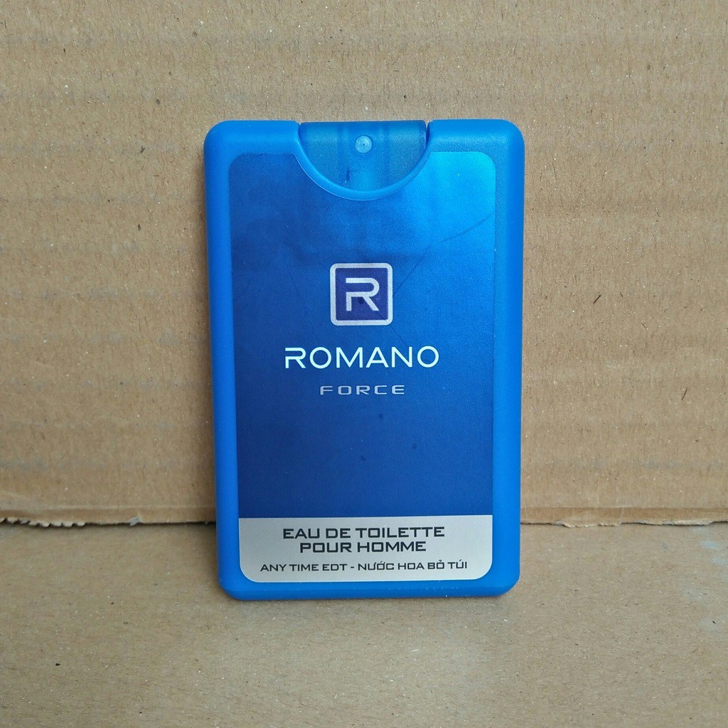 NƯỚC HOA BỎ TÚI ROMANO FORCE [Xả kho hàng cận Date]