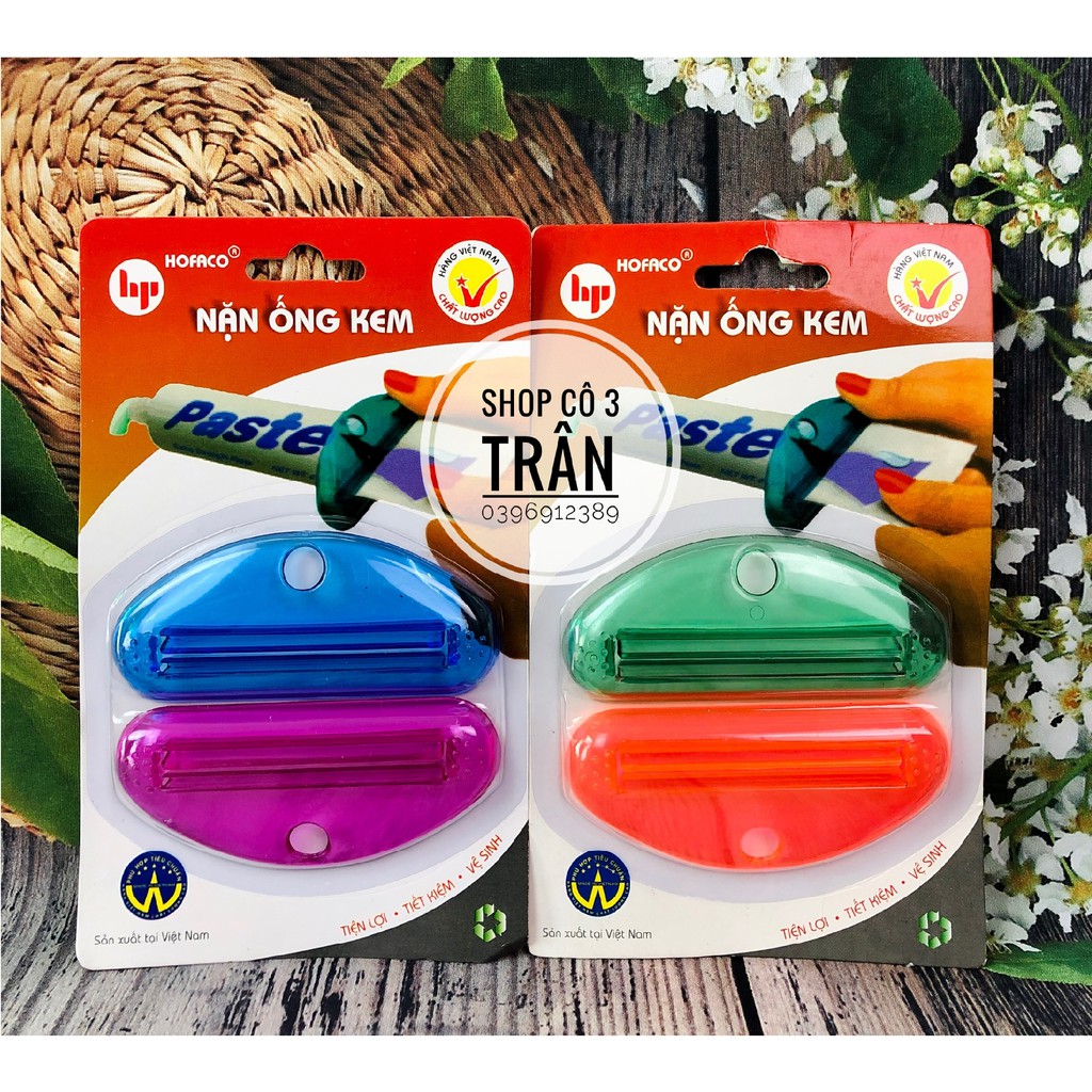 Đồ nặn tuýt kem đánh răng vệ sinh, tiện lợi - Nặn ống kem HPG79 - Dụng cụ lấy kem đánh răng bằng nhựa Hồng Phát