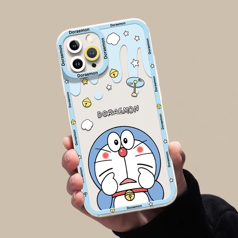 Ốp Điện Thoại TPU Mềm Trong Suốt Chống Sốc In Họa Tiết Hoạt Hình Cho IPhone 14 13 12 Pro X XR XS Max 6 6S 7 8 Plus