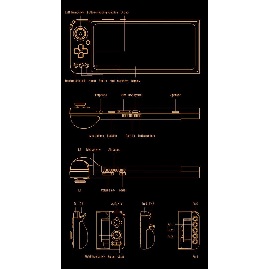 Máy chơi game cầm tay GPD XP plus