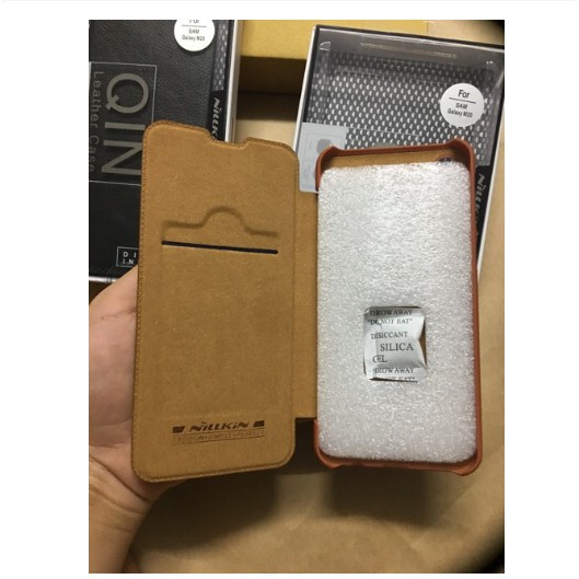 Bao da Nillkin Chính hãng Qin cho Samsung S21 FE