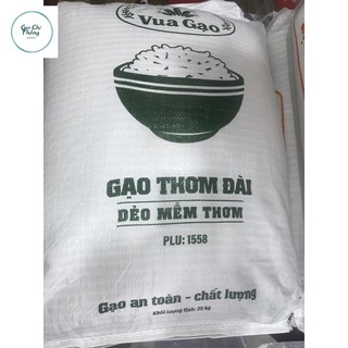 Gạo thơm đài dẻo vừa mềm cơm bao 25kg