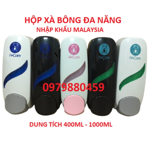 Hộp đựng nước rửa tay, dầu gội, sữa tắm, xà phòng Alcare SL400