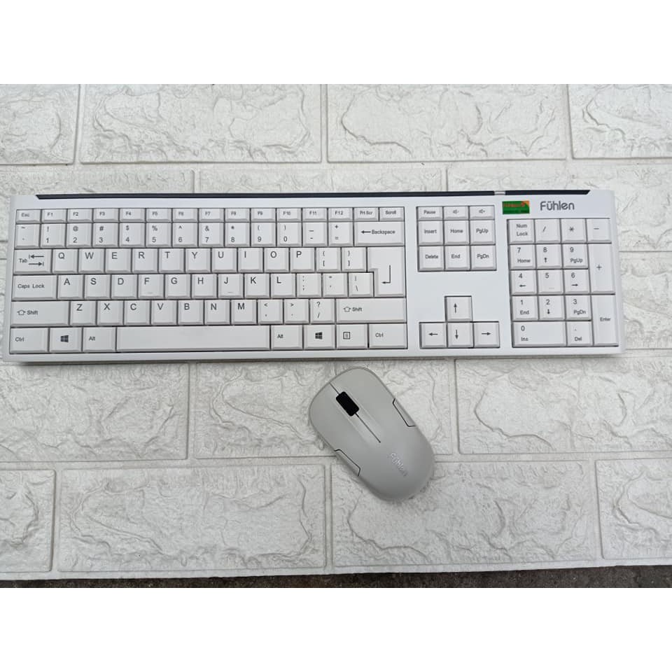 Bộ phím chuột không dây Fuhlen MK650
