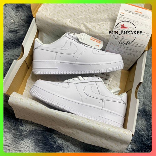 [Giày Hot Trend], Giày Thể Thao, Giày Sneaker Nam Nữ AF1 Trắng Giá Rẻ, Đẹp, Cao Cấp, (Tặng Kèm 1 Đôi Tất)