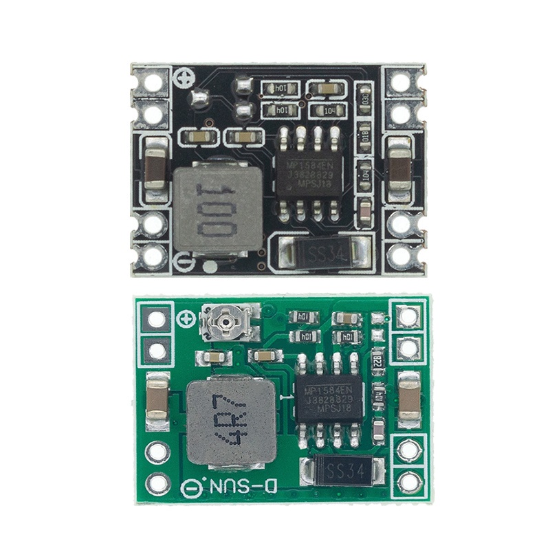 Mô Đun Hạ Áp DC-DC 3A MP1584EN 5V-12V 24V Sang 5V 3.3V 9V 12V Cho Arduino Thay Thế LM25