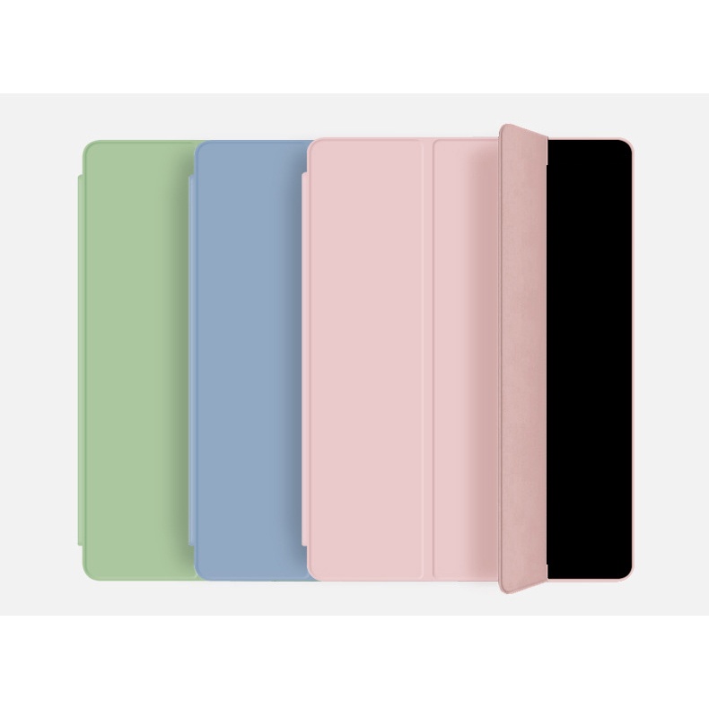 Bao Da Cover Cho Ipad Pro 12.9 Inch 2020 / 2018 Có Khe Cho Pencil Hỗ Trợ Smart Cover