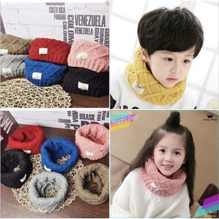Khăn Ống Len Quàng Cổ Cho Bé