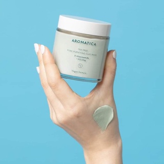 [SALE LỖ DỌN KHO] Mặt nạ đất sét AROMATICA TEA TREE PORE PURIFYING CLAY MASK