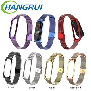 Dây kim loại nhiều mày thay thế cho dây đeo tay thông minh Mi Band 4