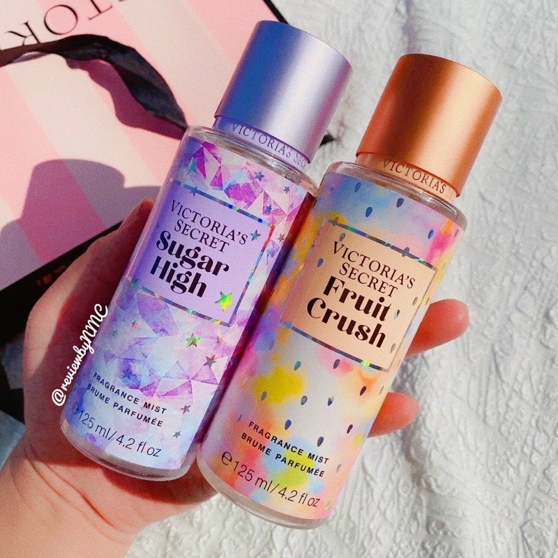 [HÀNG MỚI VỀ] Set 4 chai xịt nước hoa body mist Victoria hương kẹo siêu hot 125ml