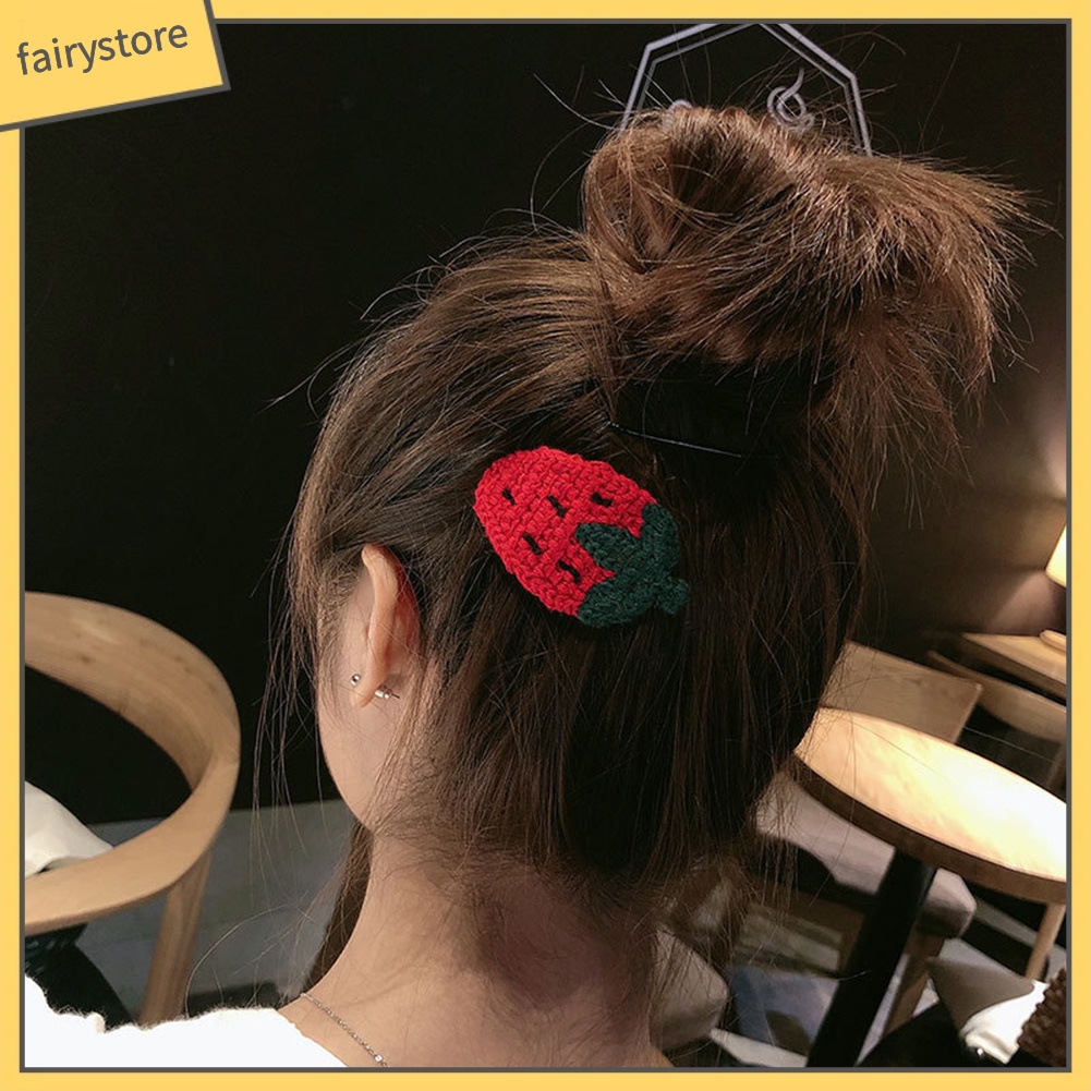 Kẹp Tóc Hình Trái Cây Dễ Thương Cho Nữ