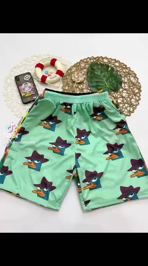 [45 MẪU] Ảnh chụp thật - Quần Short Lửng Cartoon Unisex TUEANHSHOP - QUẦN ĐÙI HOẠT HÌNH nam nữ Freesize 38-65kg | BigBuy360 - bigbuy360.vn