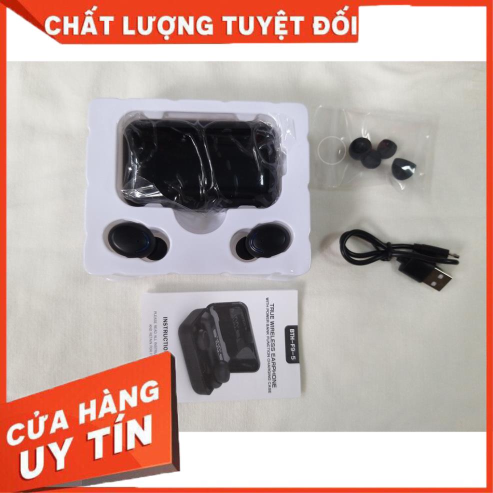 Tai nghe Bluetooth nhét tai TWS 5.0 - chống thấm nước; âm thanh cực hay; Màn hình Led - BH 1 đổi 1