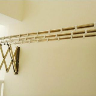 Giàn Phơi Thông Minh Xếp Gắn Tường - Inox 304