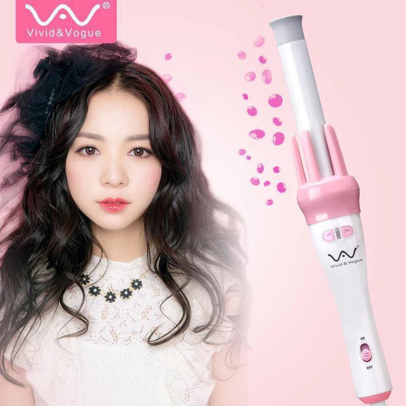 GẬY UỐN XOĂN XOAY TỰ ĐỘNG 360 VIVID & VOGUE_ hàng có sẵn, mua hàng ib trước vs shop