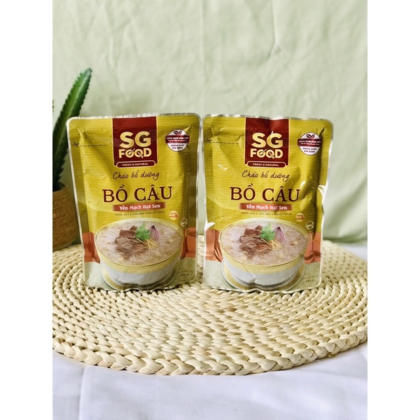 Cháo tươi SG Food ăn liền cho mọi lứa tuổi 240g, Cháo Tươi Sài Gòn Food, Cháo Dinh Dưỡng