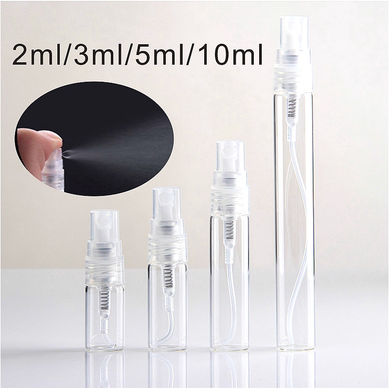 Spray bottle 2ml3ml5ml10ml glass split bottle portable perfume split bottle small spray