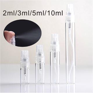 Spray bottle 2ml3ml5ml10ml glass split bottle portable perfume split bottle small spray