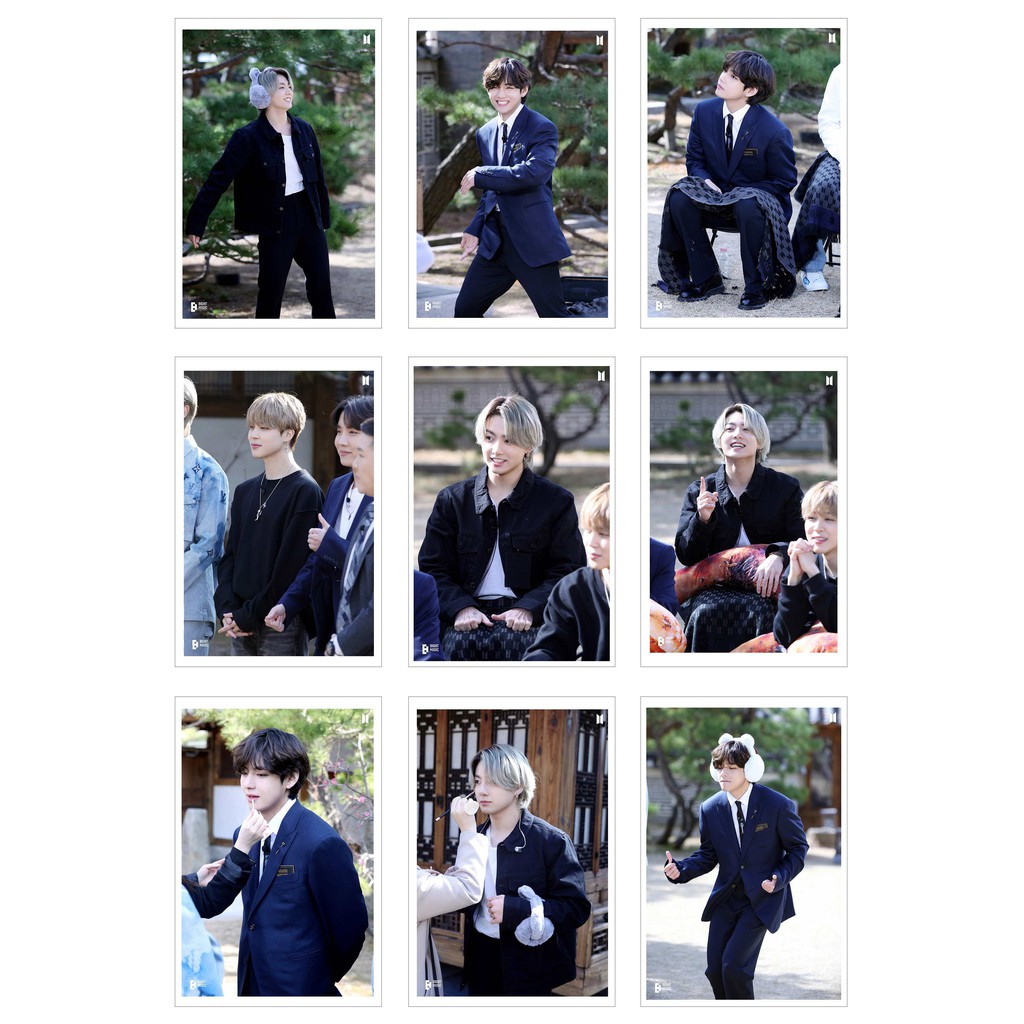 Lomo Card 27 Ảnh BTS - You Quiz on the Block Behind