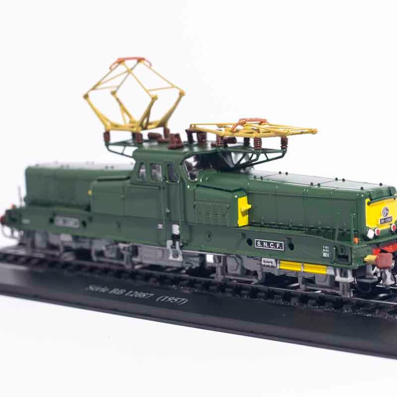 Mô hình đầu máy tàu hỏa SNCF BB 12087 1957 Atlas tỉ lệ 1:87