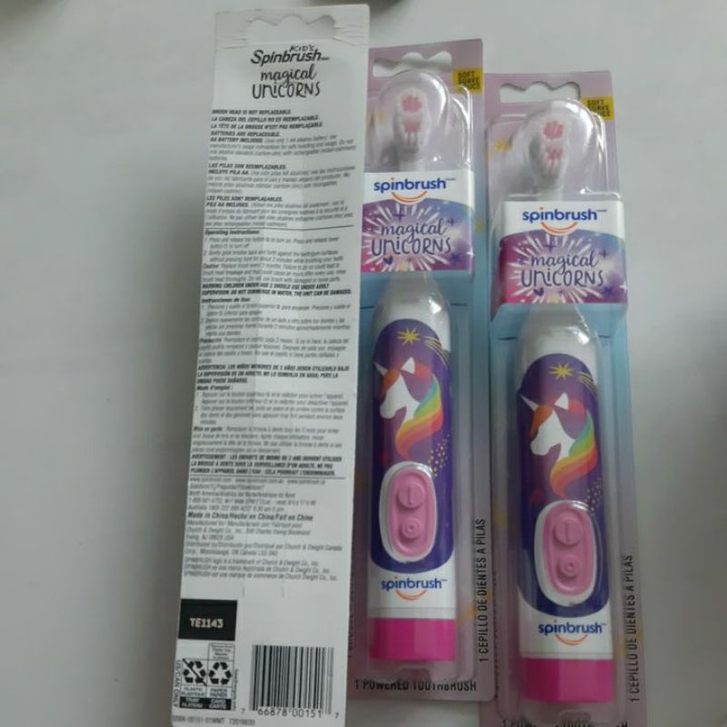 BÀN CHẢI PIN HINH NGỰA PONY TỪ MỸ CHO BÉ TƯ 3T ..CÓ 2 mẫu..