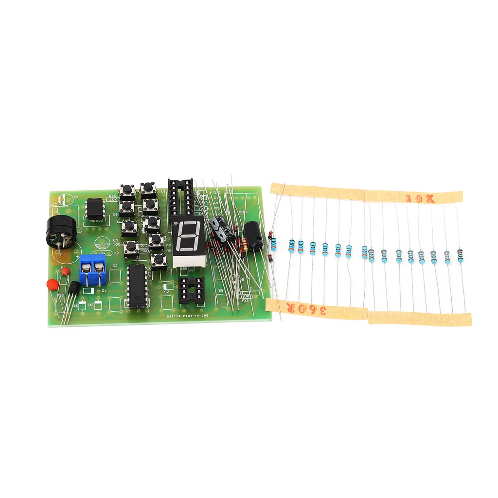 Có thể bán buôn CD4511 Bộ thí nghiệm giải đáp kỹ thuật số tám chiều dụng cụ tự làm điện tử đào tạo vi mạch hợp lý Westvirginia058 Hàng giao ngay