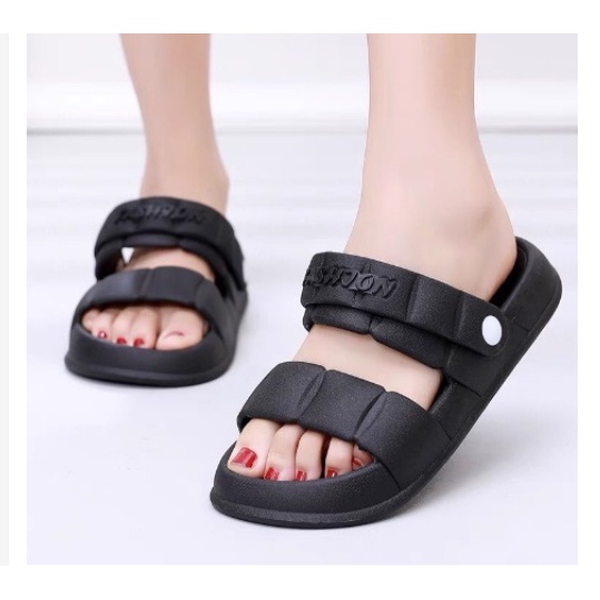 DÉP SANDAL ĐẾ BÁNH MỲ ĐÚC KHỐI CAO 2CM HỌC SINH