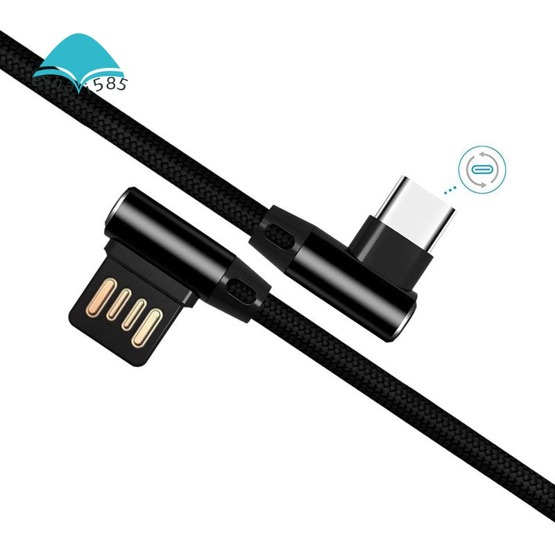 Dây Cáp Sạc Usb 90 Độ Cho Samsung S8 Note 8, Lg V20 G6 G5 Google Pixel 2/xl