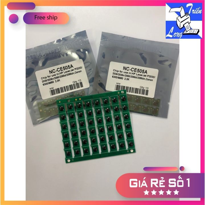 Chip HP 505A tương thích HP 2030/2035a/2050/2055