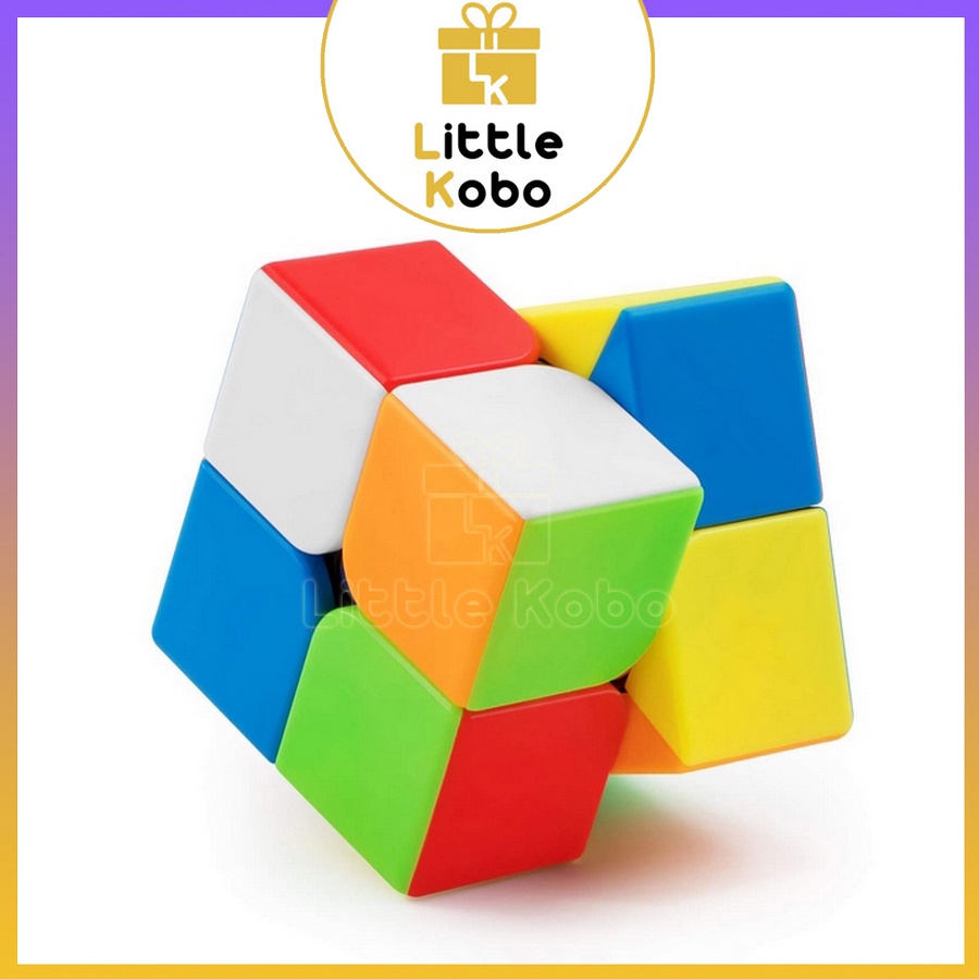 Rubik 2x2 YJ MGC 2x2 Có Nam Châm Stickerless Rubic Không Viền 2 Tầng Đồ Chơi Trí Tuệ