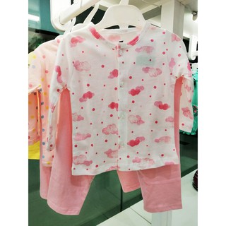 Bộ Cotton Mỏng Lullaby Cho Bé Gái (0-12m)