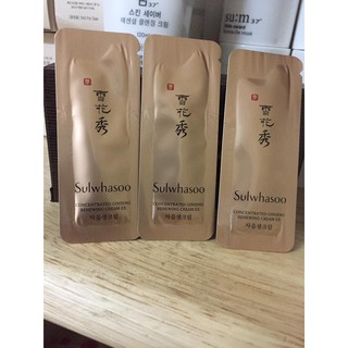 Combo 10 Kem chống lão hoá sâm vàng sulwhasoo