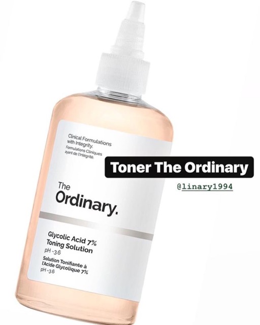 Toner tẩy da chết Glycolic Acid 7% The Ordinary