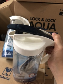 [LOCK&LOCK CHÍNH HÃNG] 🎀 Combo 2 bình Nước One Touch Lock&Lock 2L
