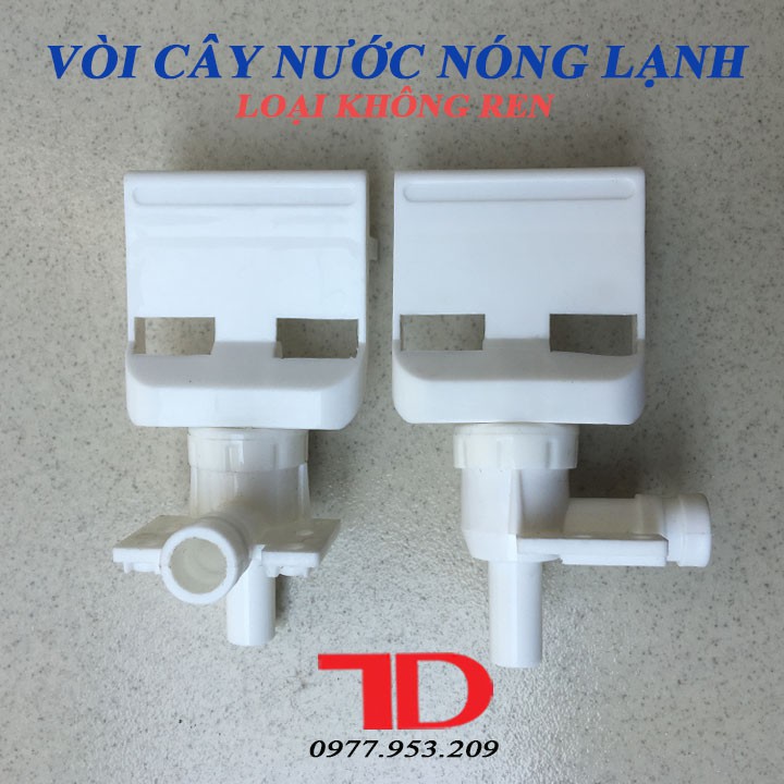 Combo 2 Vòi cho cây nước nóng lạnh, Vòi không ren trong thay thế bình nóng lạnh