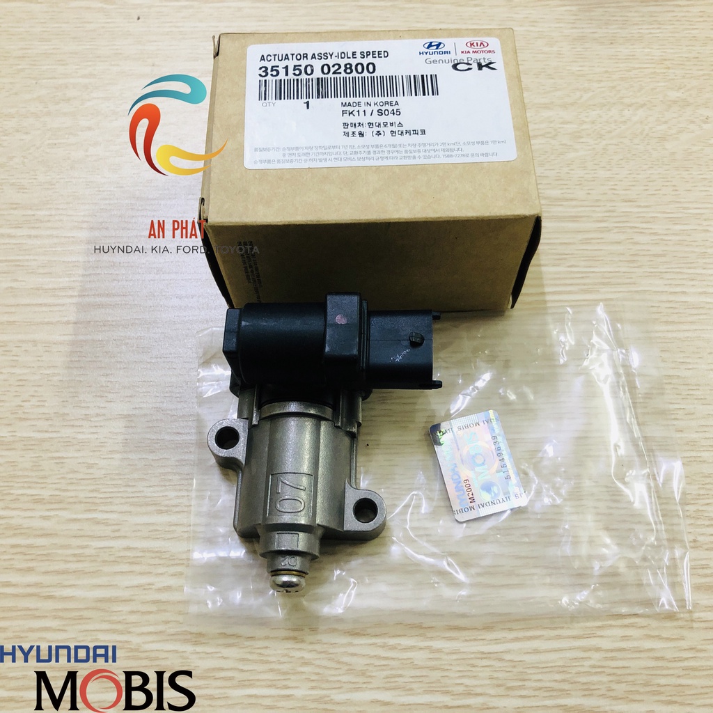 Van không tải  HYUNDAI GETZ, KIA MORNING | 3515002800 chính hãng HUYNDAI MOBIS HÀN QUỐC