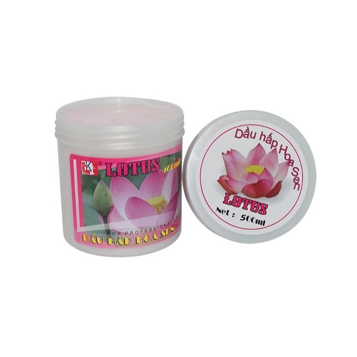 Kem Ủ Tóc Hấp Dầu HOA SEN Tinh Chất Hoa Sen -1000ml