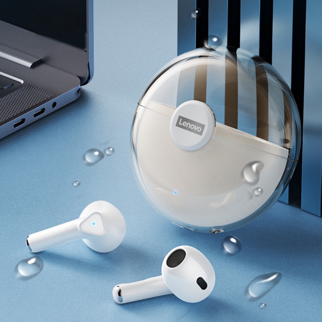 Tai nghe nhét tai không dây Lenovo Lp80 chống ồn 9d Tws kết nối Bluetooth 5.0 tích hợp micro cho Xiaomi