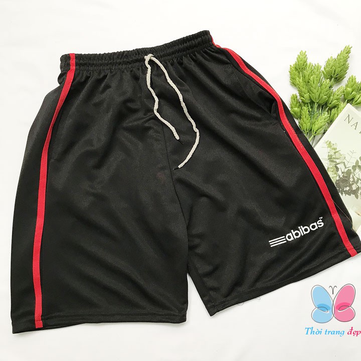 Quần đùi nam FREESIZE từ 60kg-70kg Quần short thun nam phối một sọc to - QN24 | BigBuy360 - bigbuy360.vn