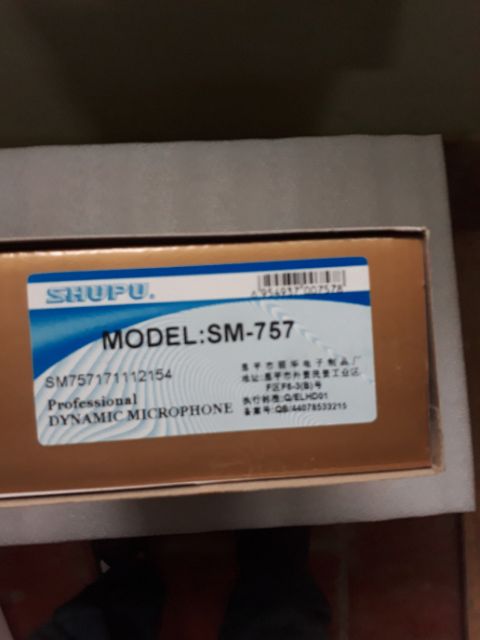 Mic dây shupu SM-757