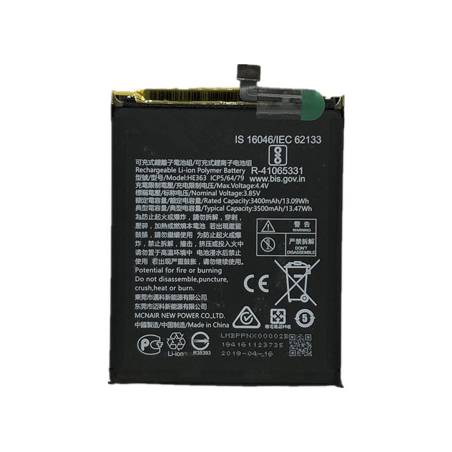 Pin dành cho điện thoại Nokia X7-2018, 7.1PLUS, 8.1, 3.1PLUS, HE363