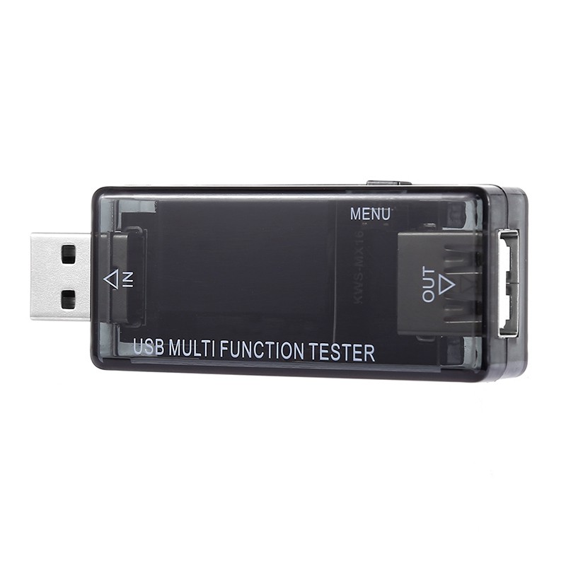 Máy kiểm tra kỹ thuật số USB MX16 Máy đo điện áp hiện tại Máy kiểm tra đa chức năng 0-90W Bộ phát hiện nguồn điện di động Bác sĩ sạc